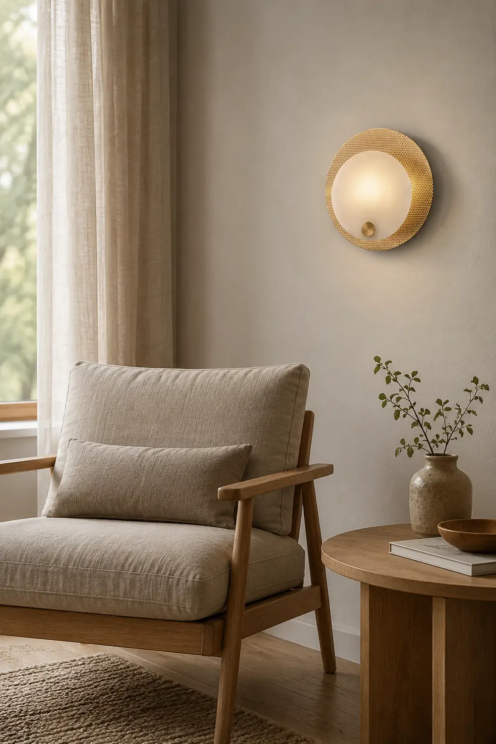 Evelyn Alabaster Wall Sconce - Lumpaz