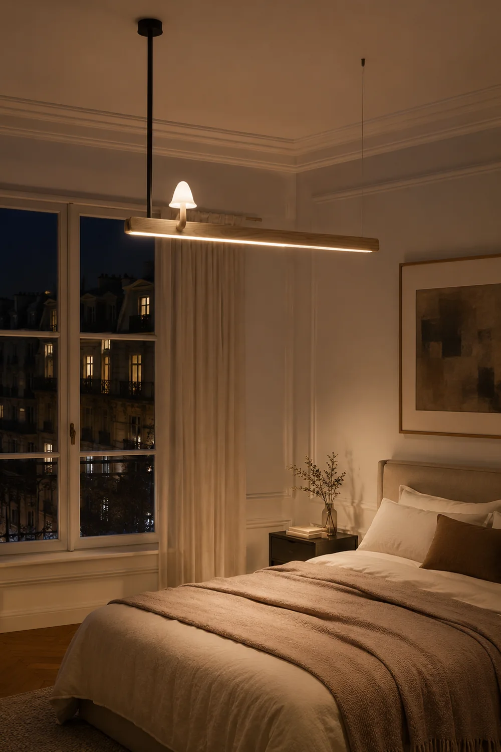Mushroom Beam Chandelier - Lumpaz