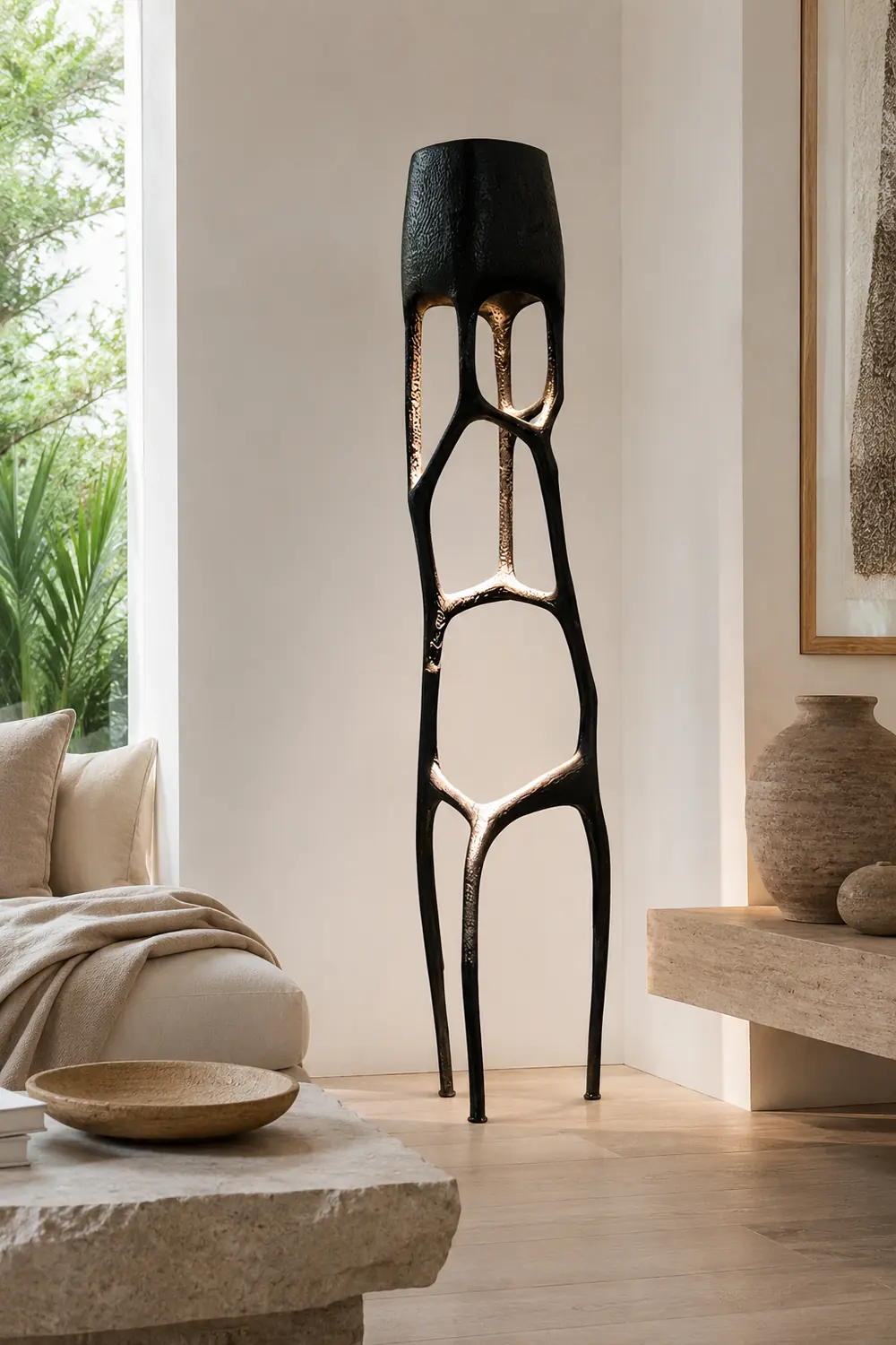 Gothic Sculpture Floor Lamp - Lumpaz