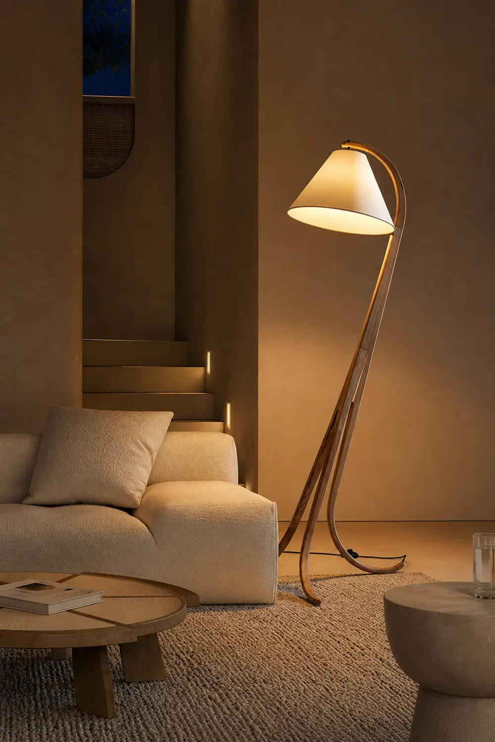 Arcwood Floor Lamp - Lumpaz