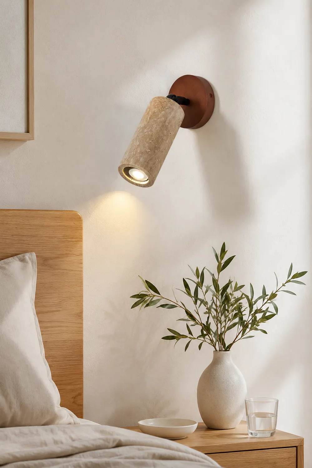Versa Stone Adjustable Wall Light - Lumpaz