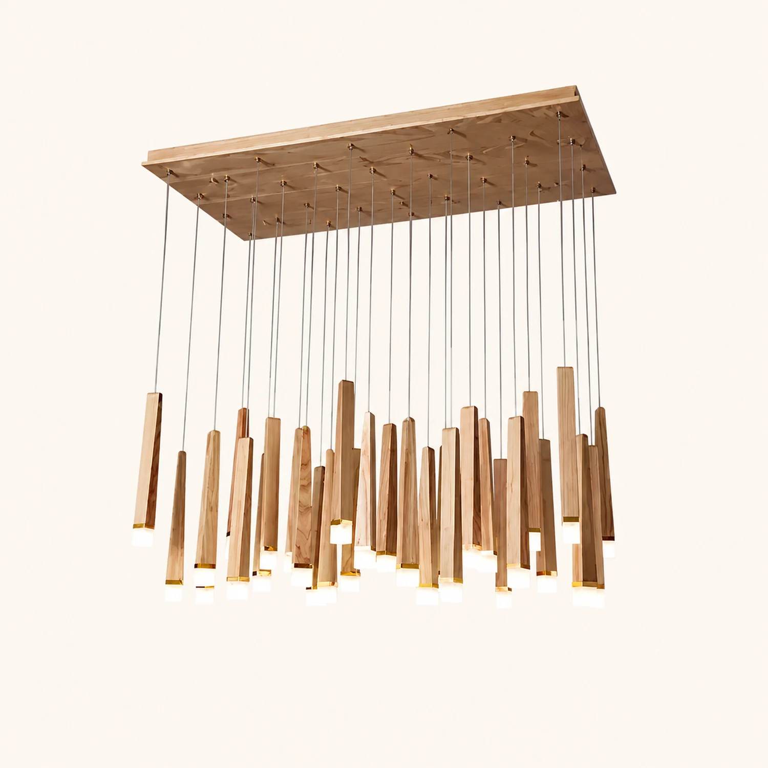 Firewood Stick Chandelier - Lumpaz
