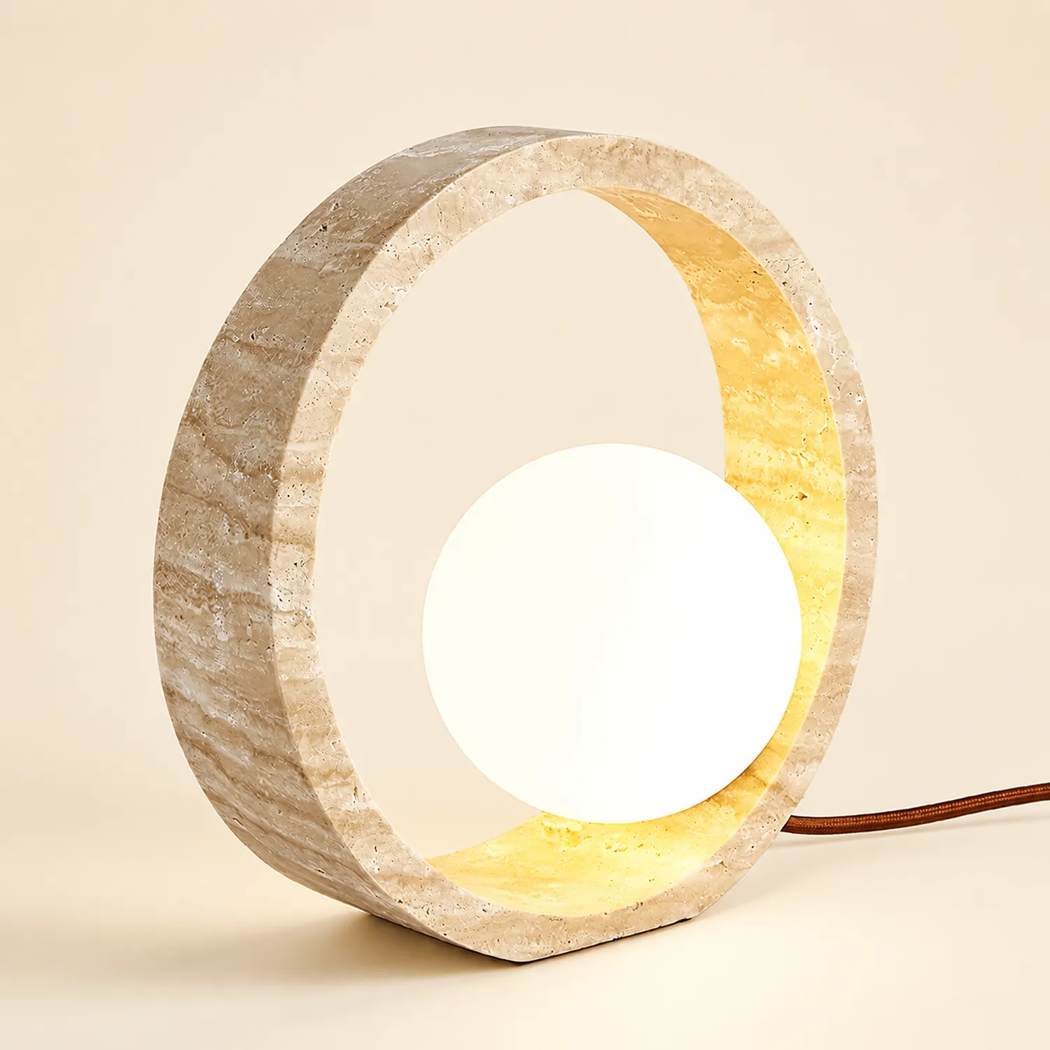 Q Circle Table Lamp - Lumpaz