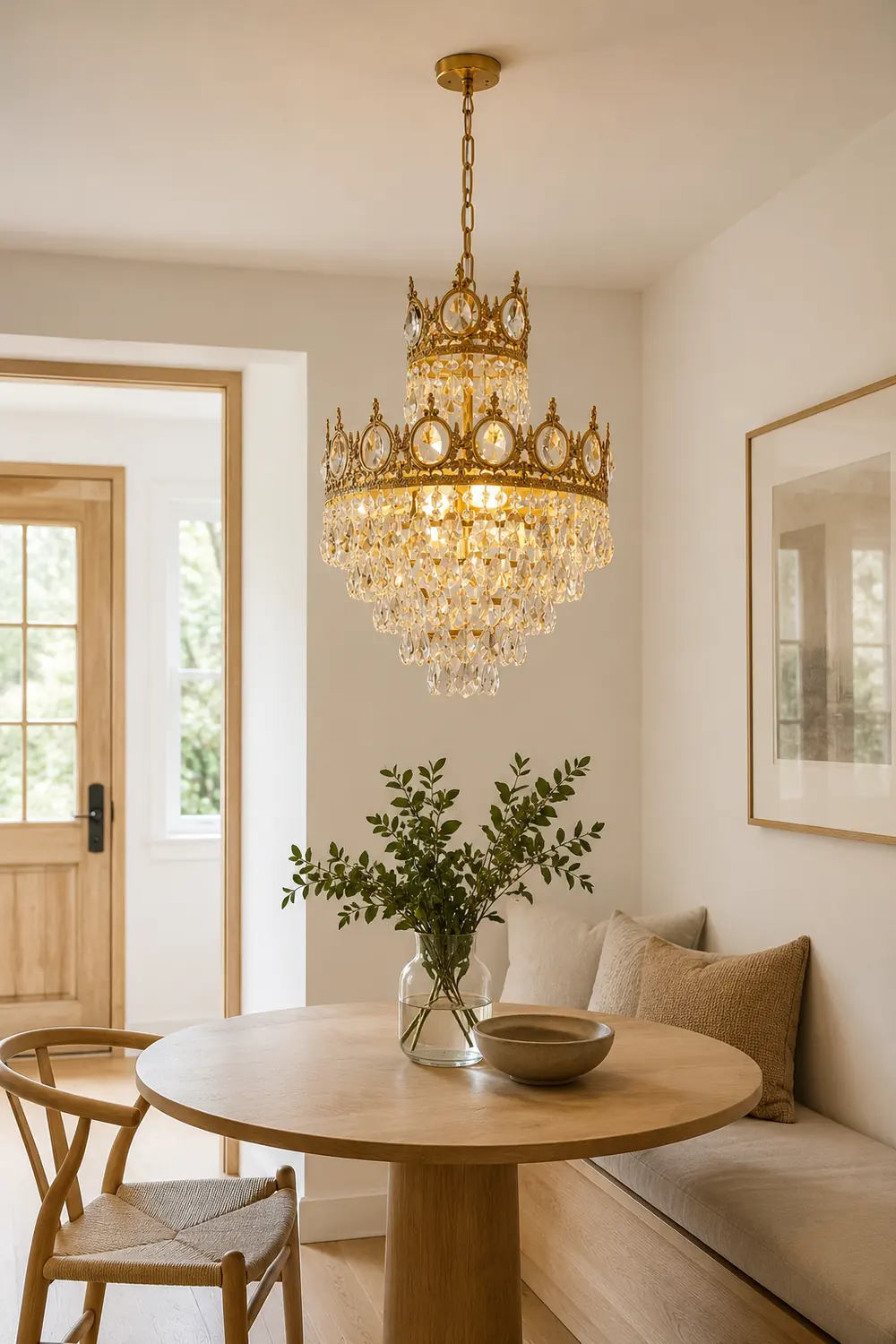 Linfort Brass Chandelier - Lumpaz