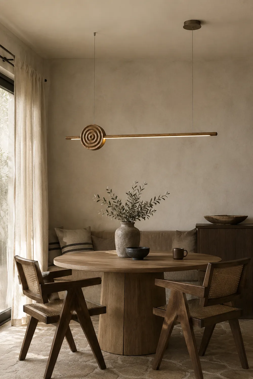 Erhu Wood Chandelier - Lumpaz