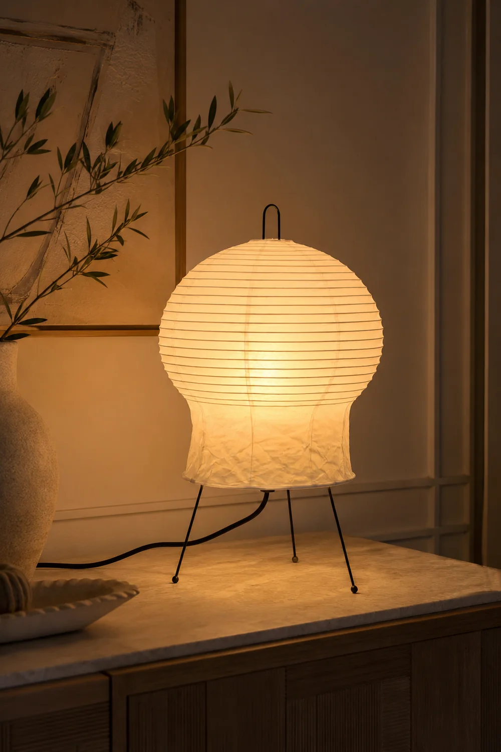 Hana Washi Table Lamp - Lumpaz