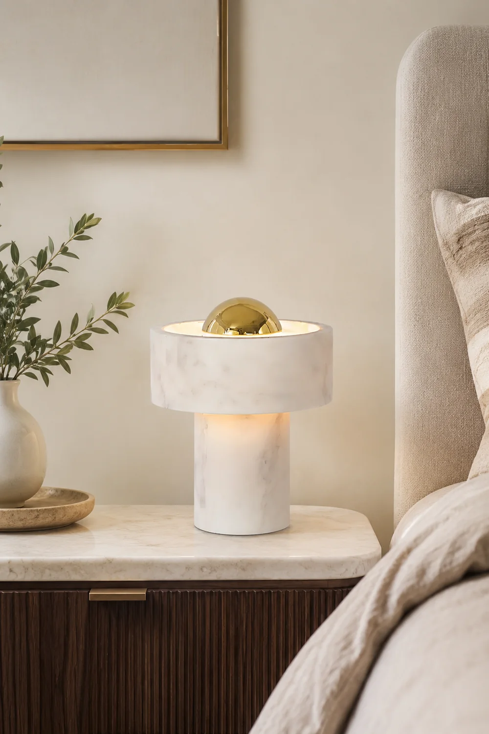 Marble Aura Table Lamp - Lumpaz