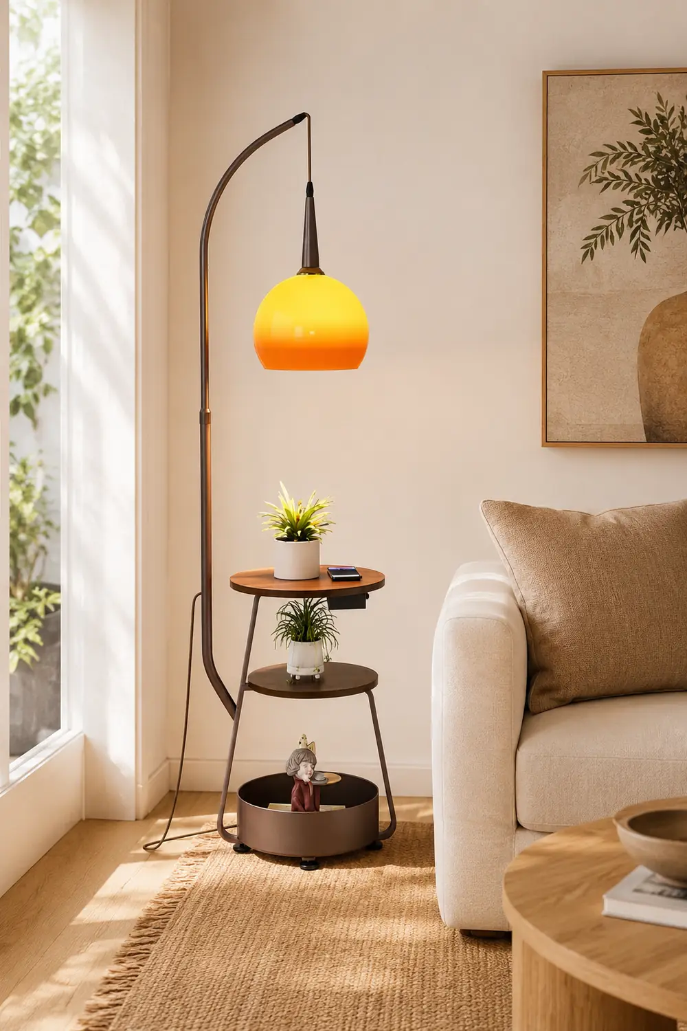 Solstice Arc Floor Lamp - Lumpaz