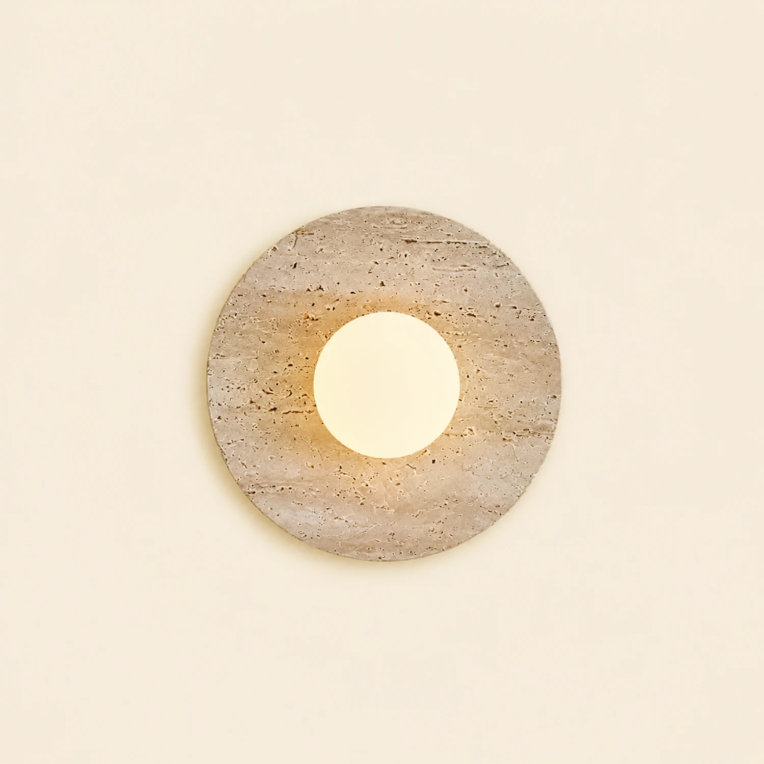 Stone Lunar Eclipse Wall Light - Lumpaz