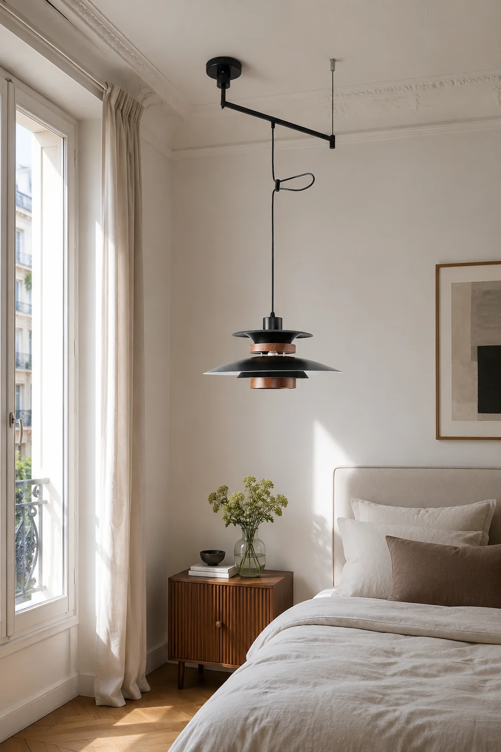 Mercero Swing Arm Pendant Lamp - Lumpaz