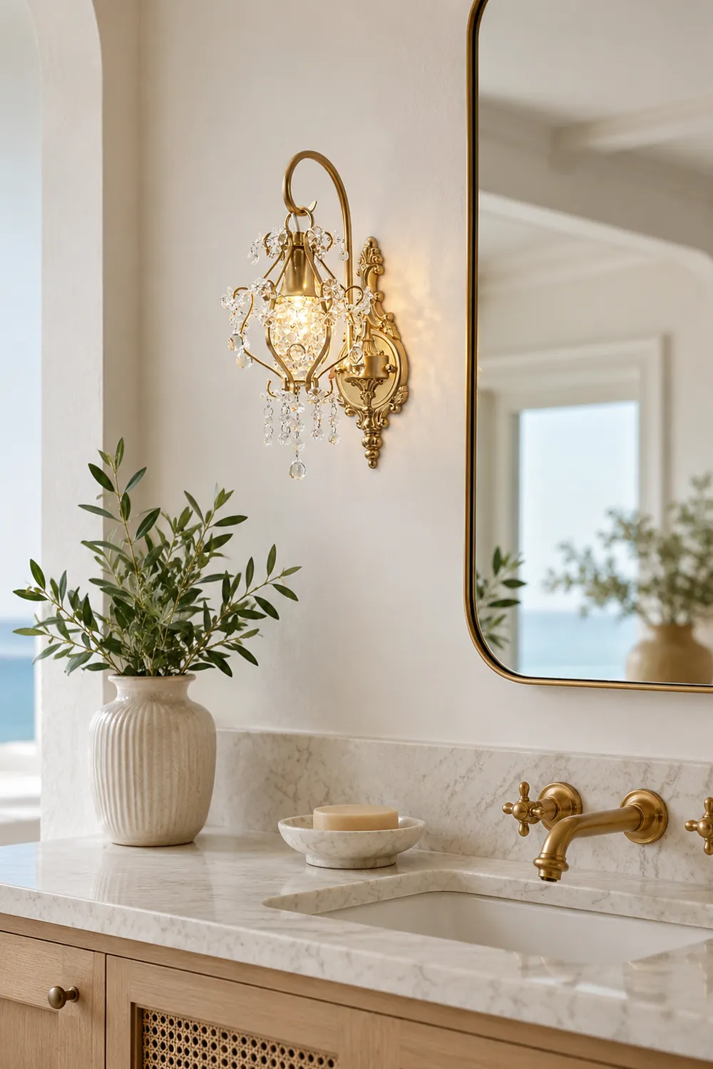 Apttek Crystal Wall Lamp - Lumpaz