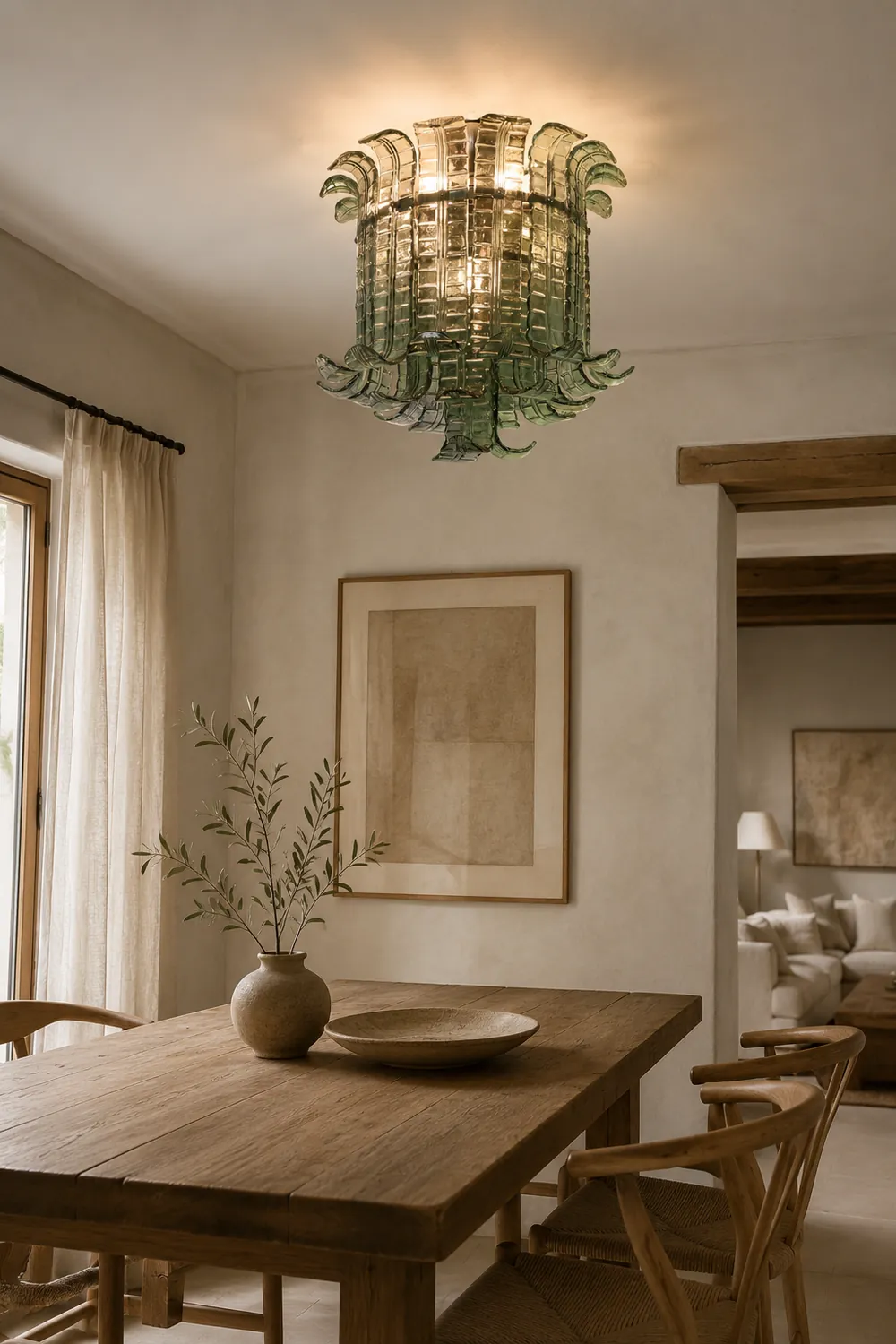 Valeria Murano Glass Ceiling Lamp - Lumpaz