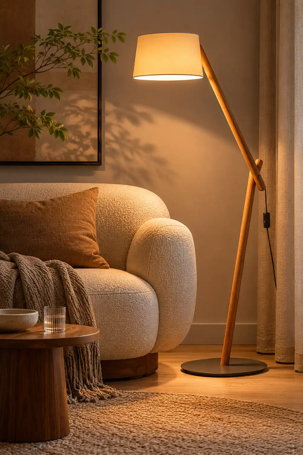 Lean Pivot Floor Lamp - Lumpaz