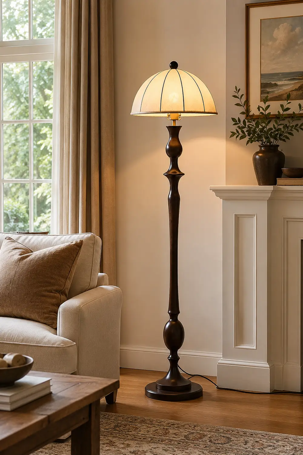 Windsor Vintage Floor Lamp - Lumpaz
