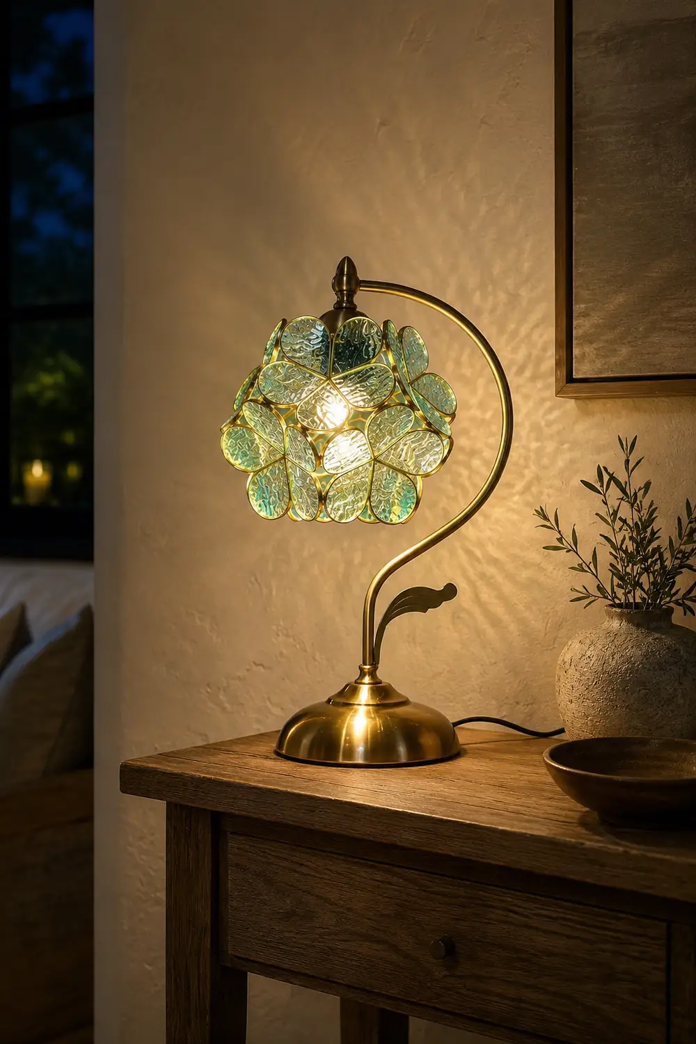 Aurelia Leaf Table Lamp - Lumpaz