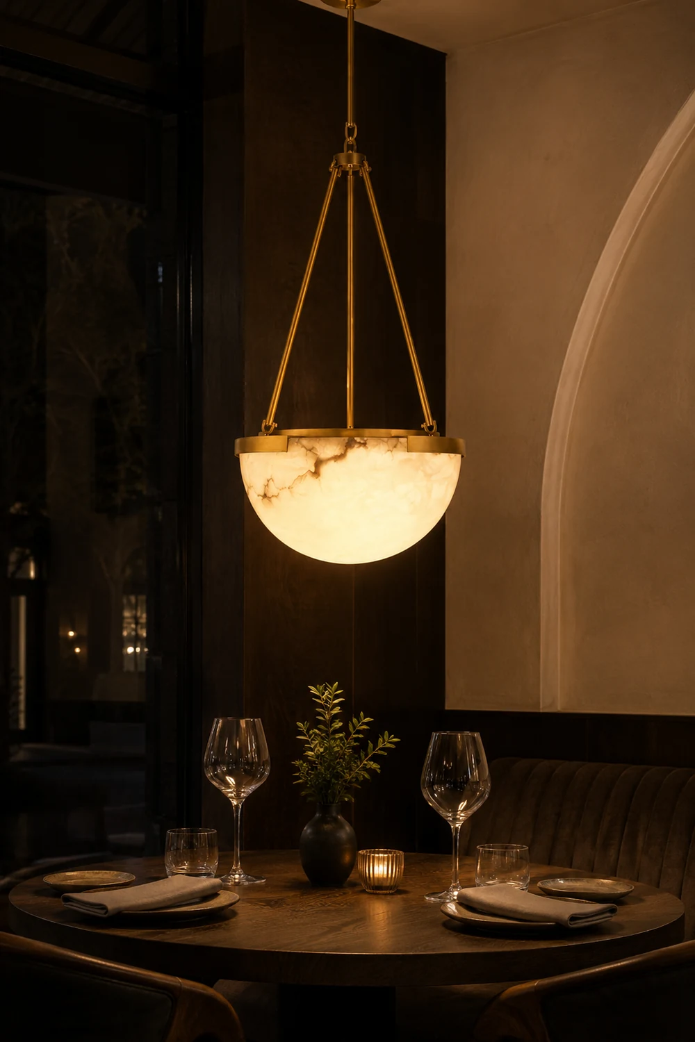 Istar Alabaster Chandelier - Lumpaz