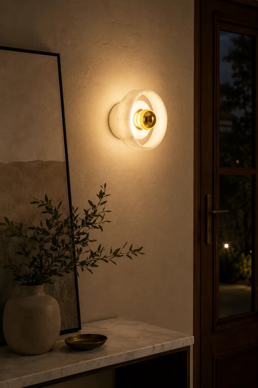 Marble Aura Wall Lamp - Lumpaz