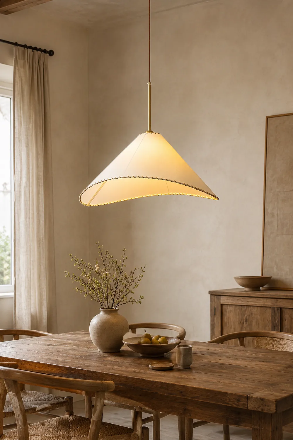 Twisted Shade Pendant Lamp - Lumpaz