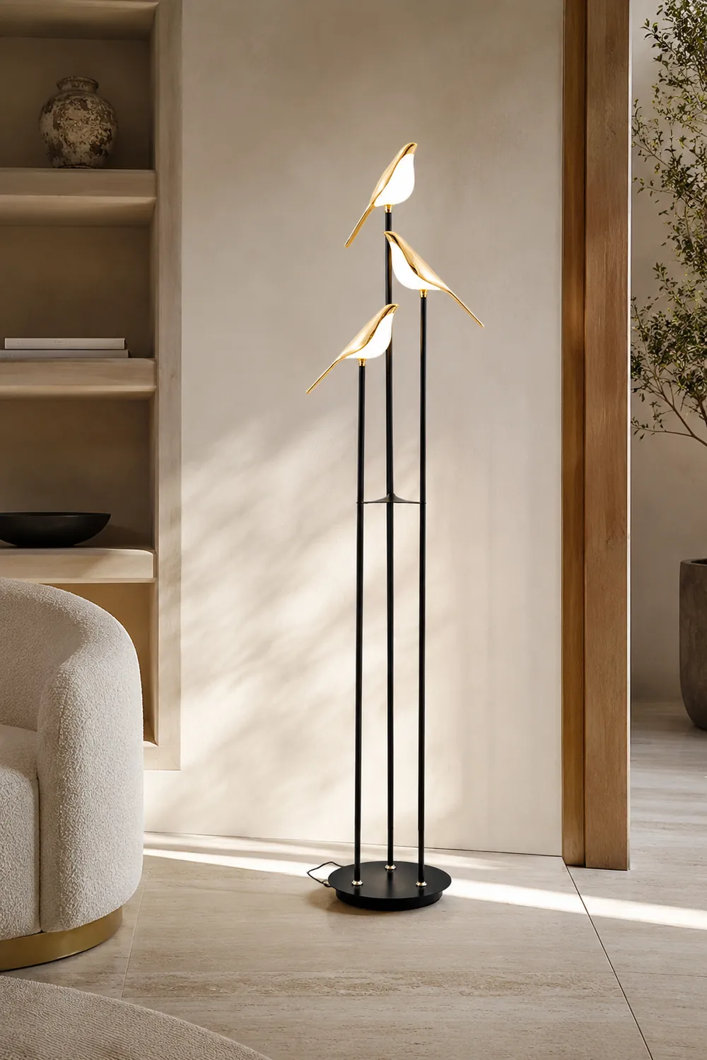 Magpie Perch Floor Lamp - Lumpaz
