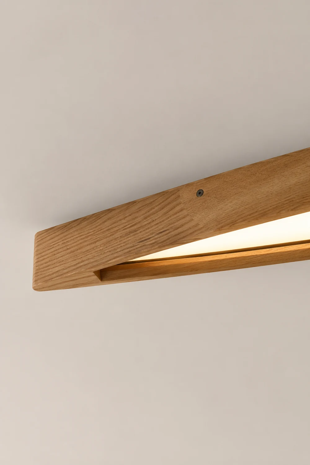 Horizon Linear Wood Ceiling Lamp - Lumpaz