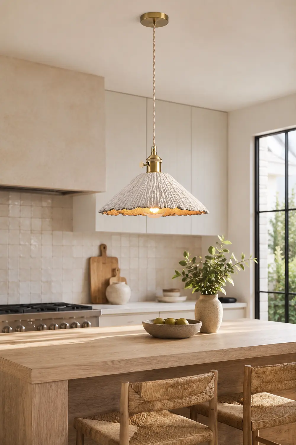 Microcement Pendant Lamp - Lumpaz