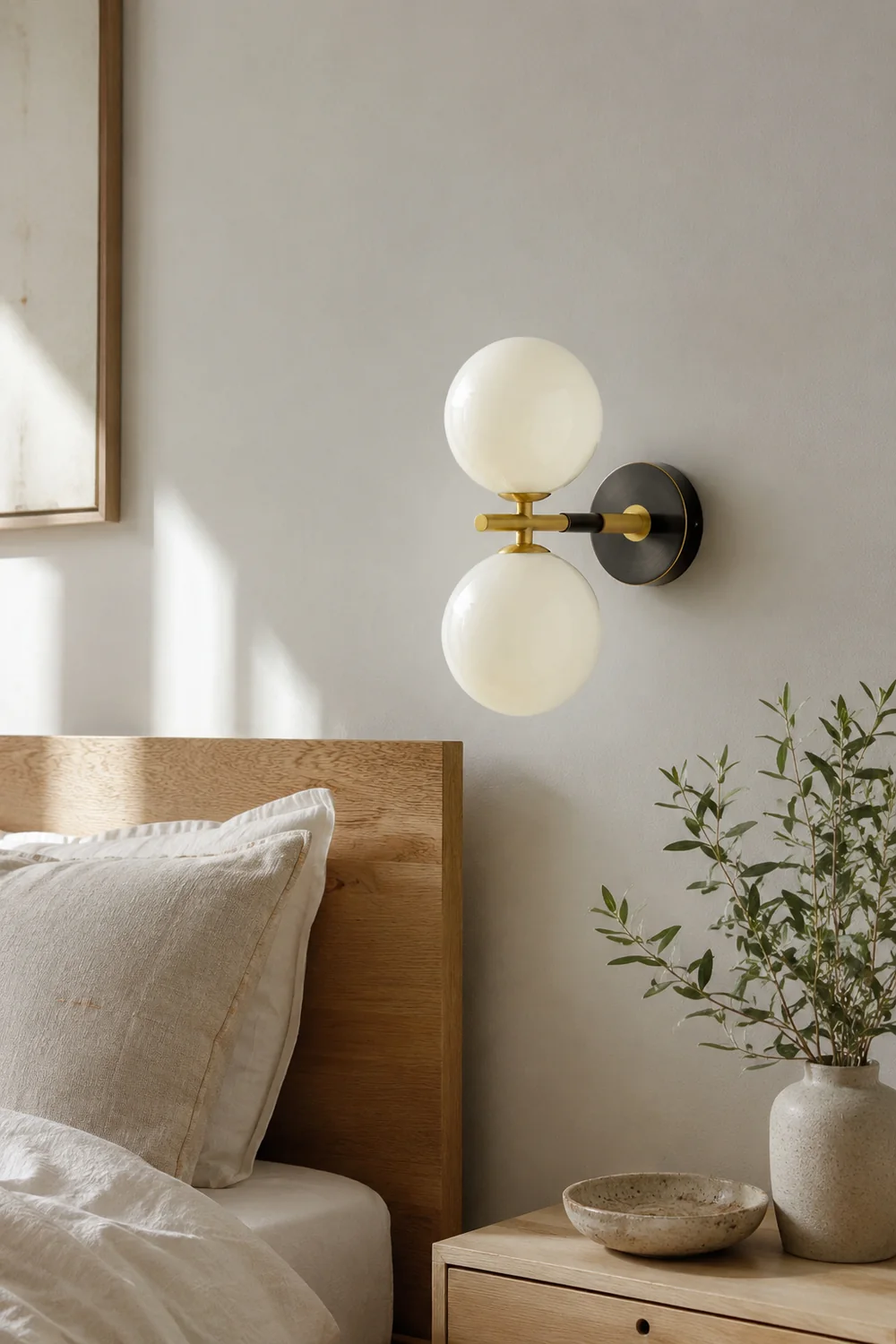 Brass Global Wall Lamp - Lumpaz