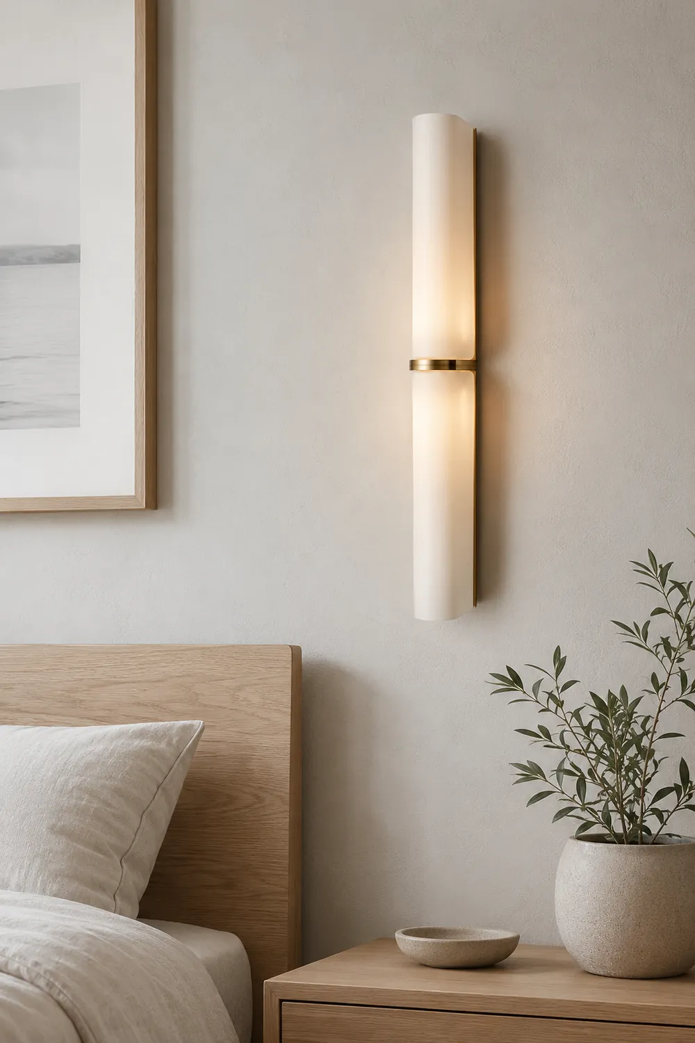 Ivory Glow Wall Sconce - Lumpaz