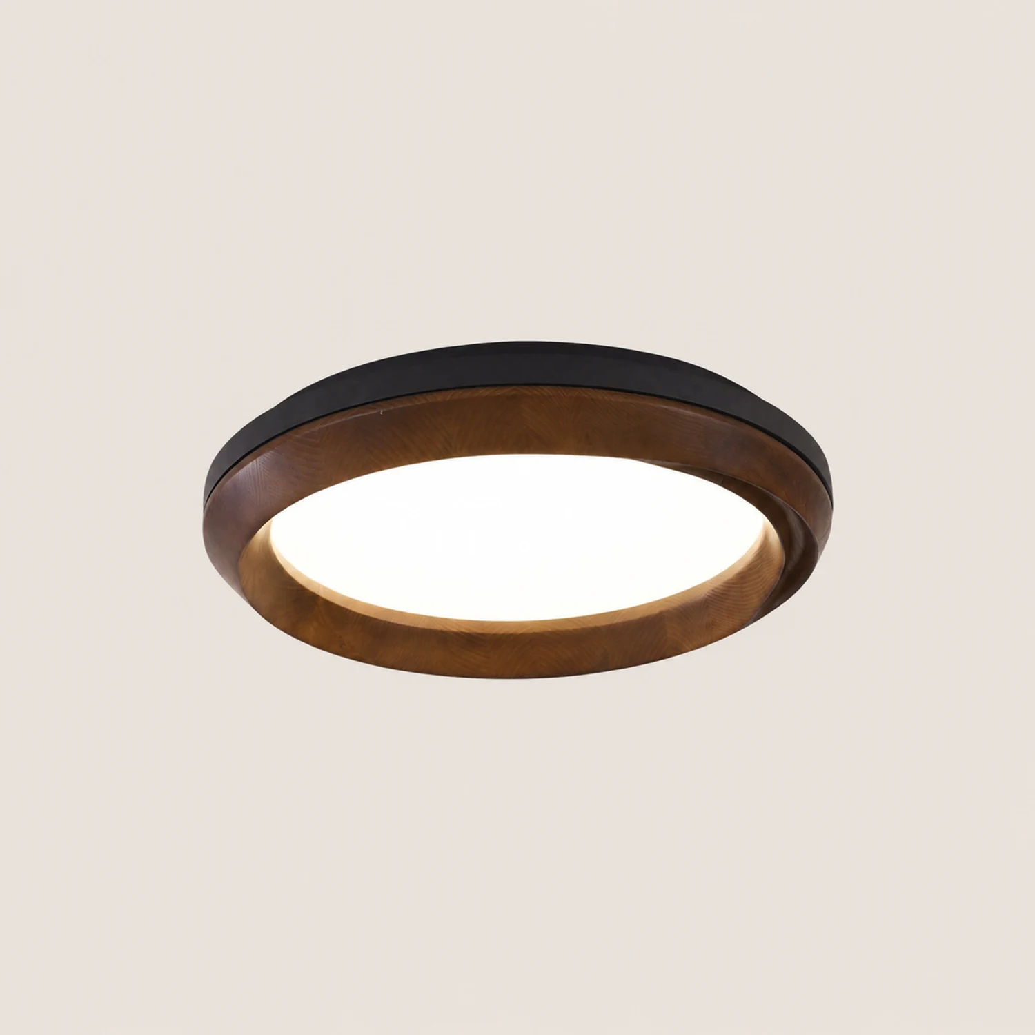 Ripple Wood Ceiling Light - Lumpaz