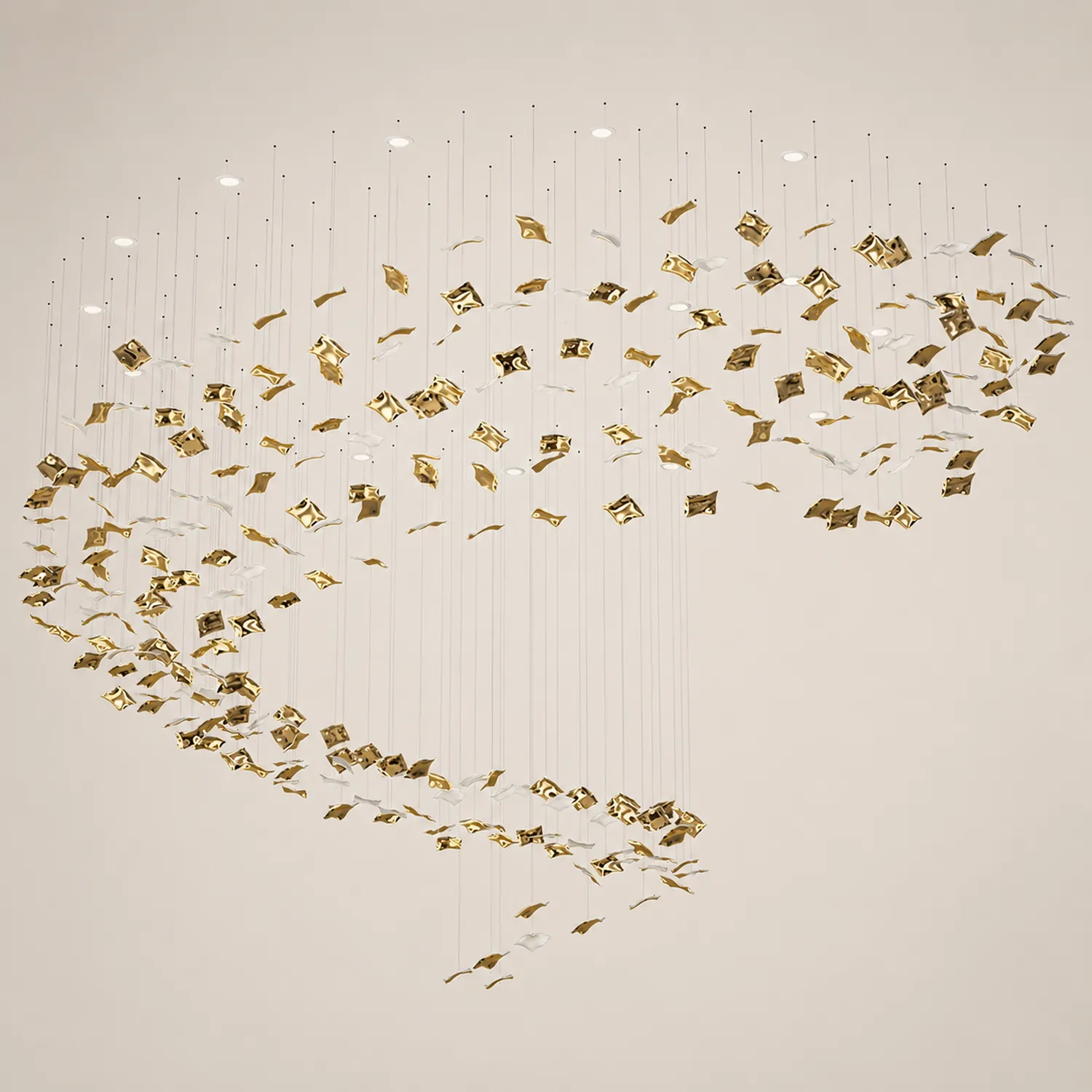 Whispering Kerchiefs Chandelier - Lumpaz