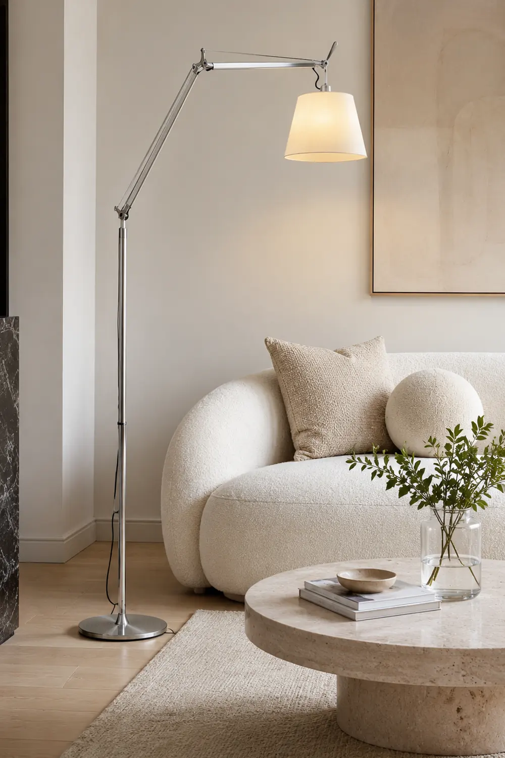 Rocker Modern Floor Lamp - Lumpaz