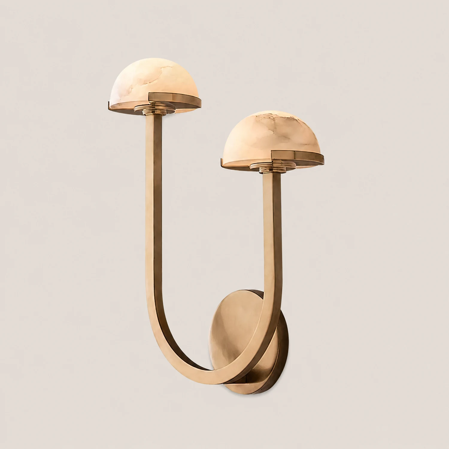 Mushroom Alabaster Wall Lamp - Lumpaz