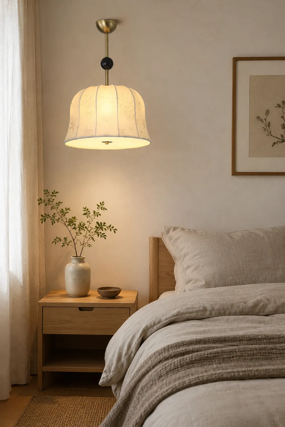 Blossom Curve Pendant Lamp - Lumpaz