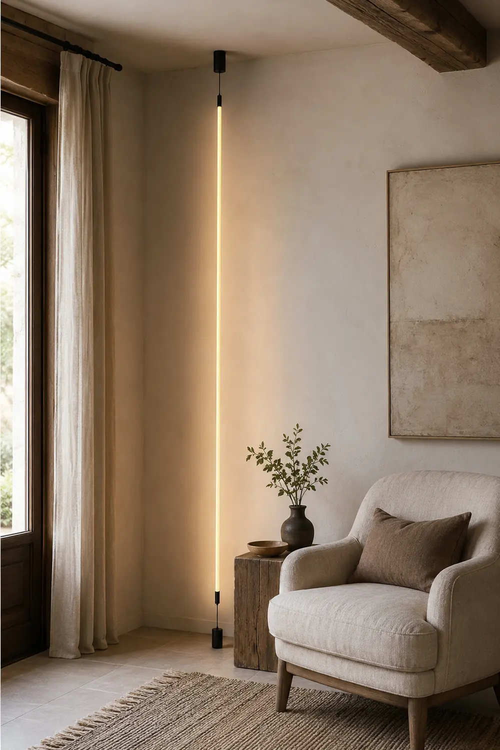 Silas Vertical Pendant Light - Lumpaz