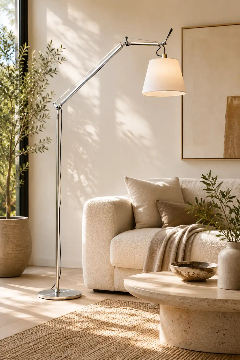 Rocker Modern Floor Lamp - Lumpaz