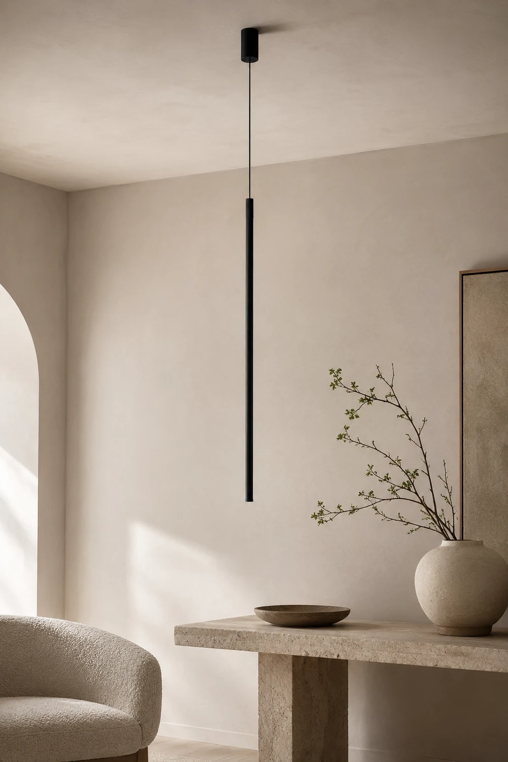 Tubular Linear Pendant Light - Lumpaz