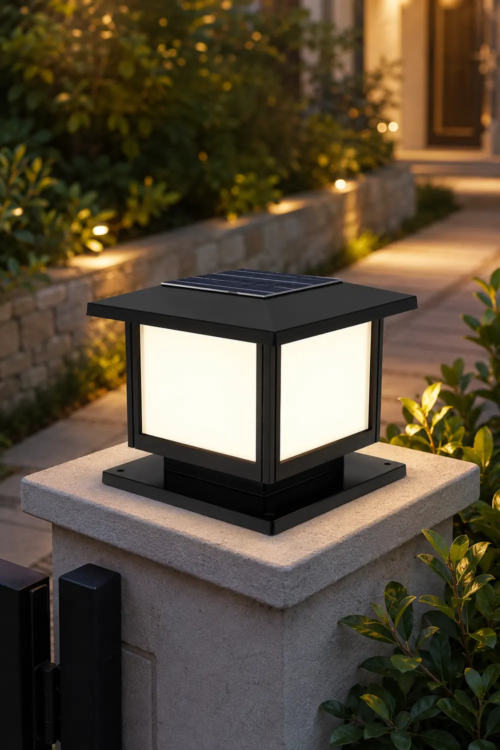 Cassian Solar Post Outdoor Light - Lumpaz
