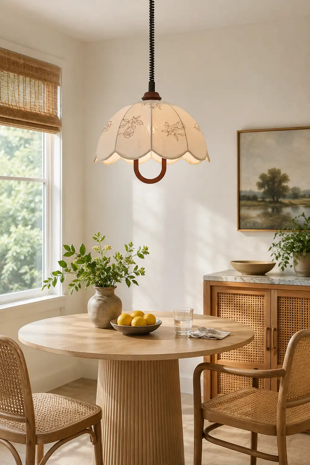 Floral Grace Pendant Lamp - Lumpaz