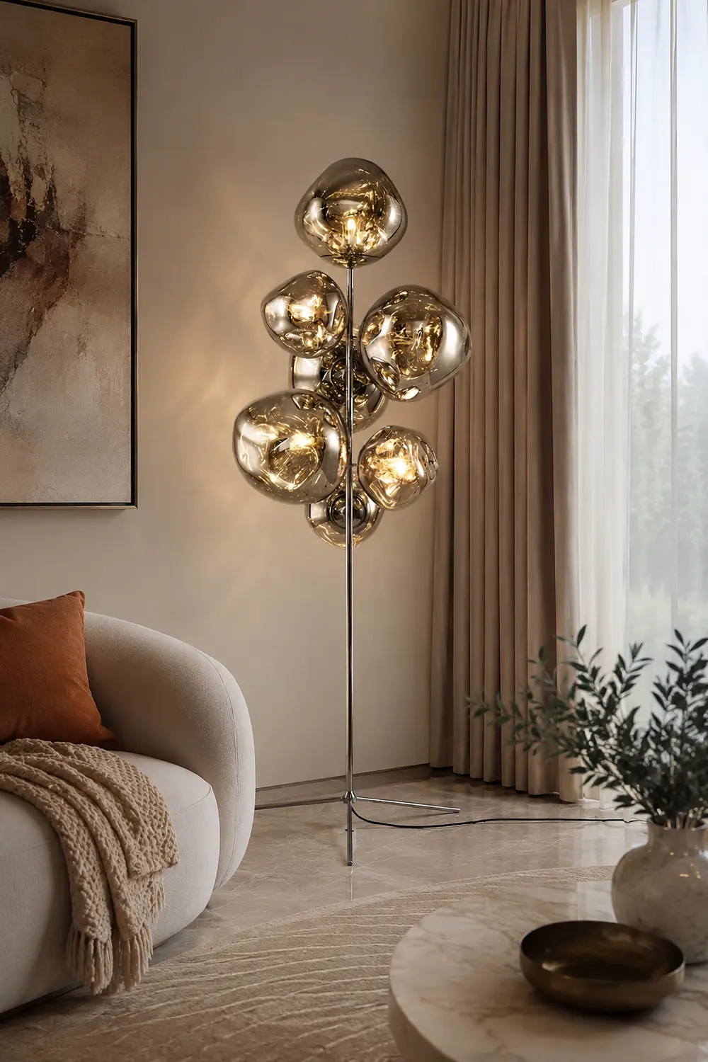 Lava Cone Floor Lamp - Lumpaz