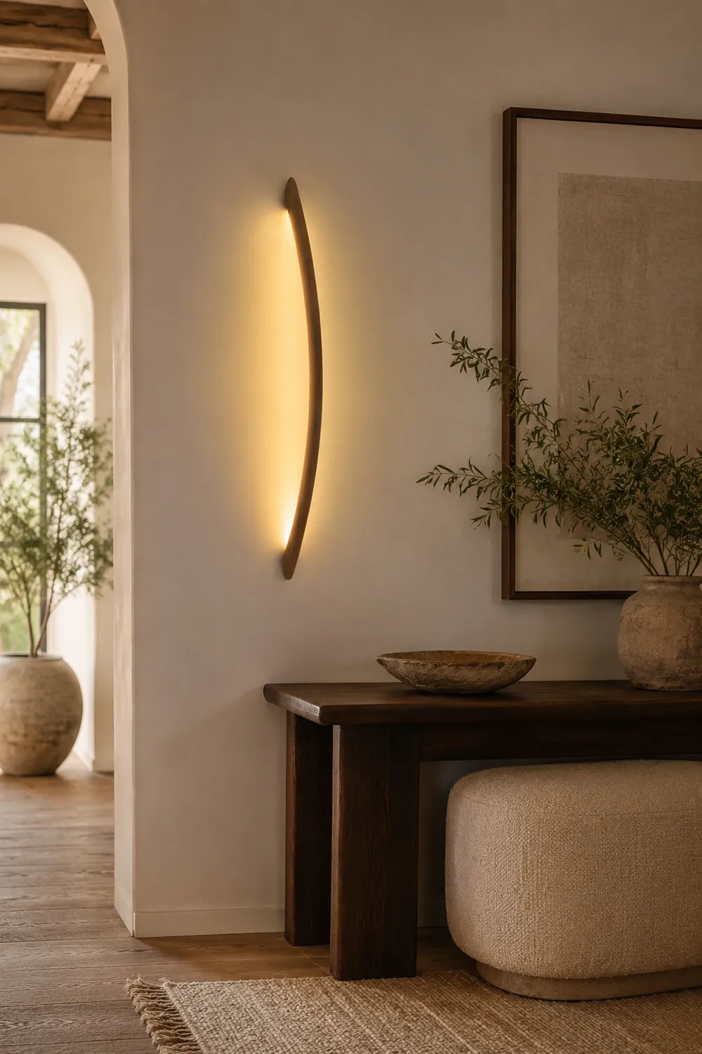 Linea Wood Wall Light - Lumpaz