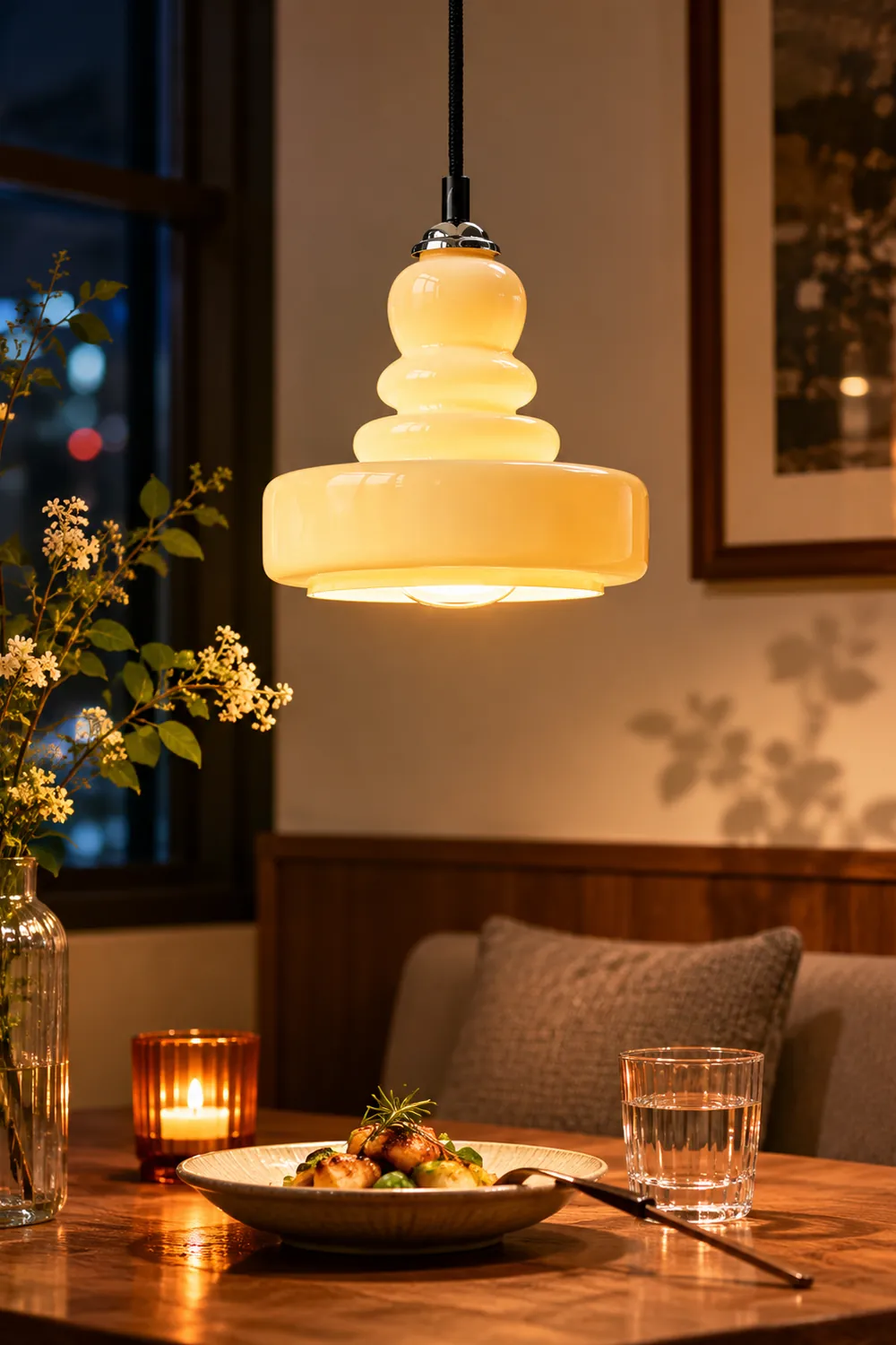 Gourd Glass Pendant Light - Lumpaz