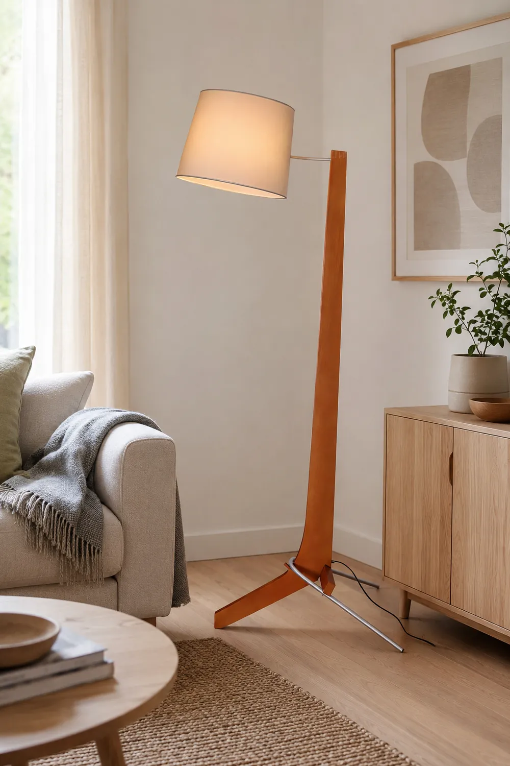 Tusk Arc Floor Lamp - Lumpaz