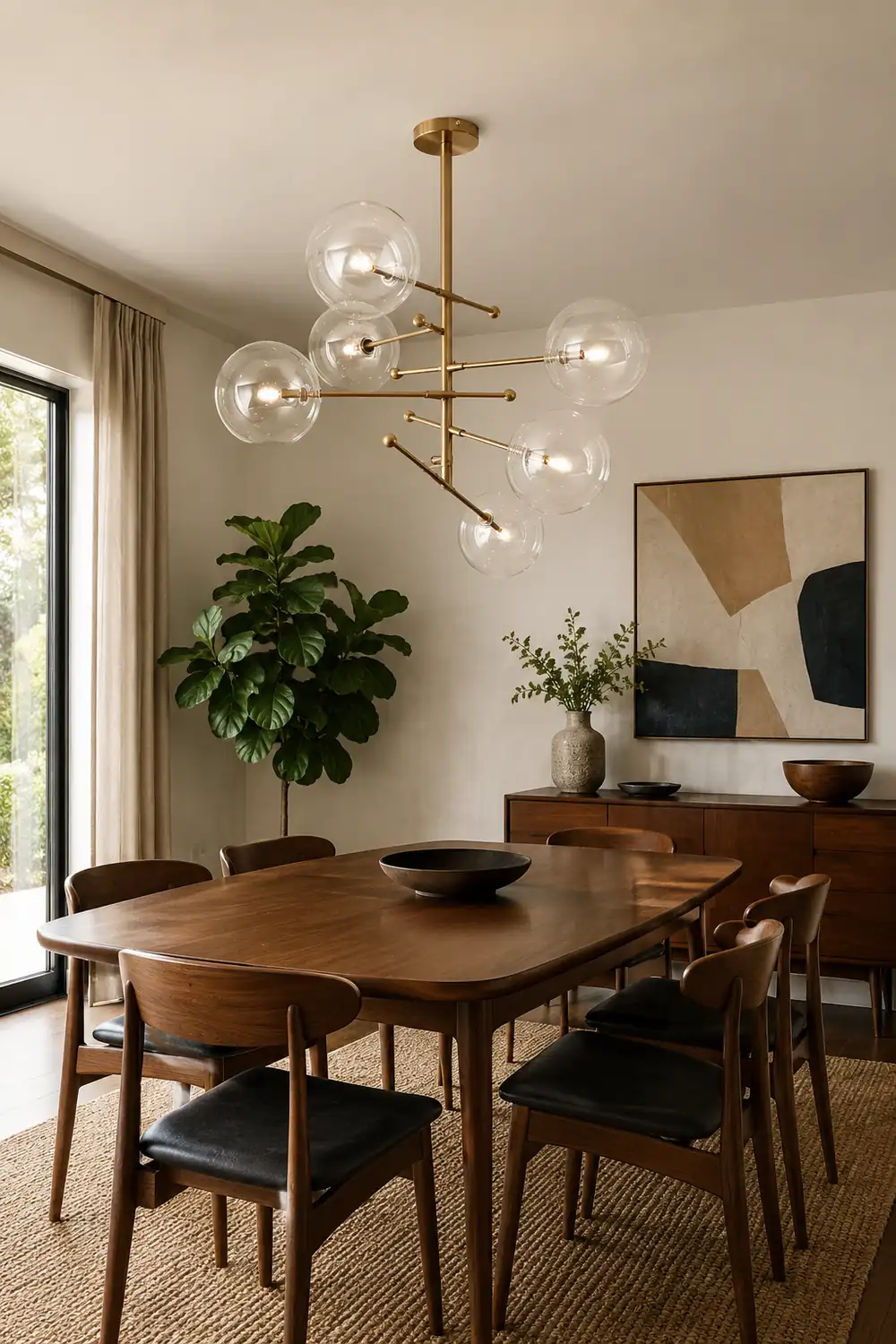 Glass Globe Mobile Chandelier - Lumpaz