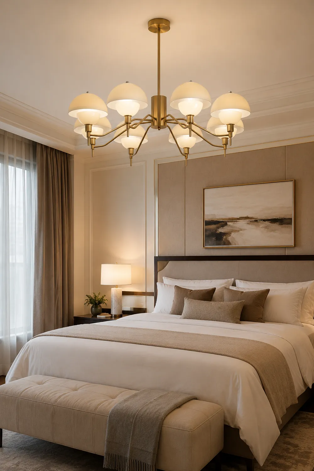 Anchored Orb Chandelier - Lumpaz