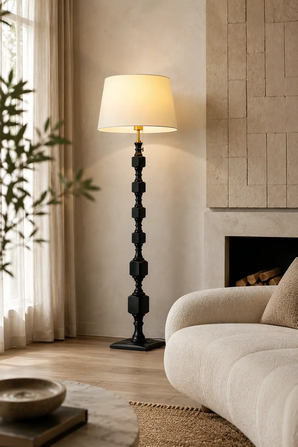 Hexas Floor Lamp - Lumpaz