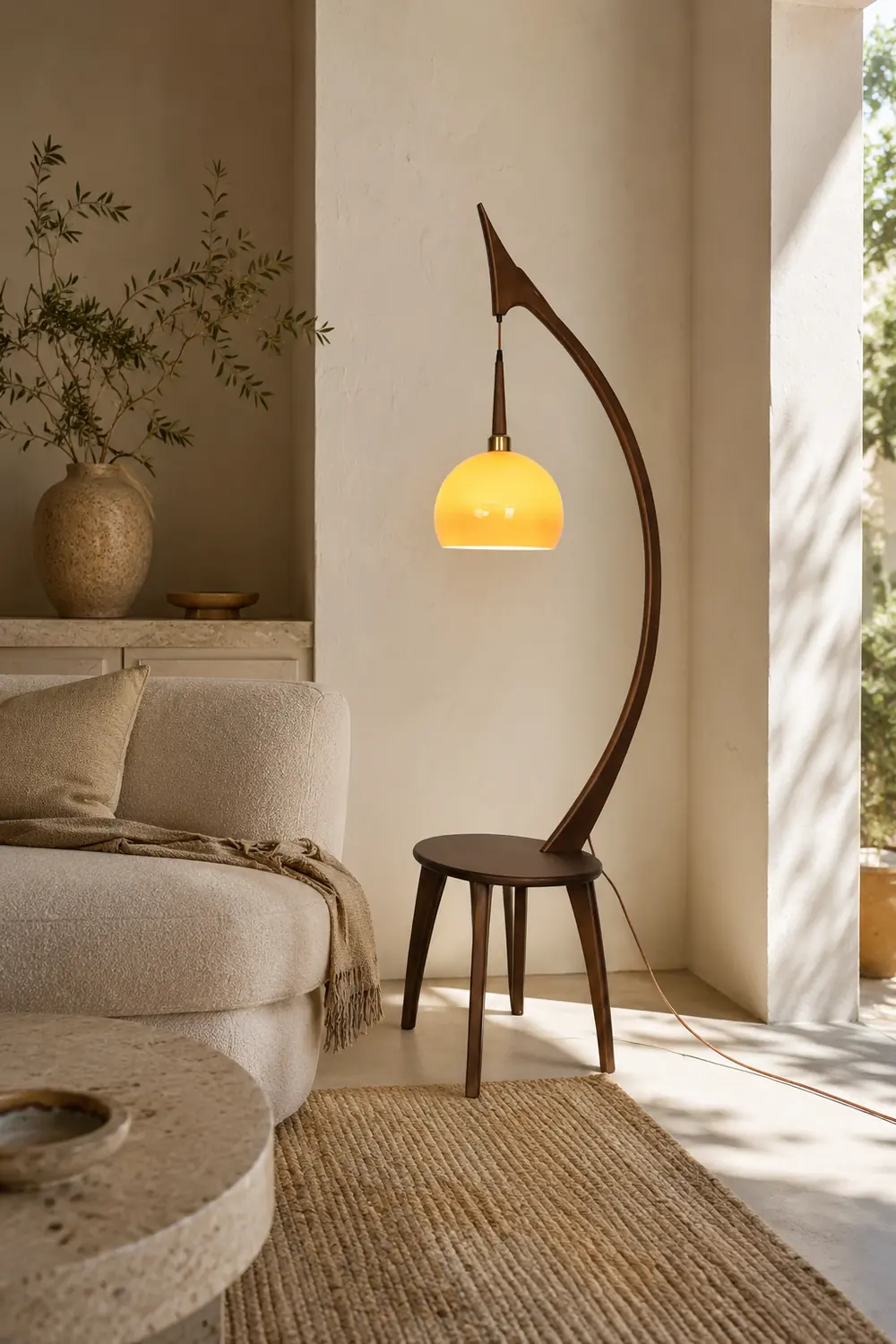 Arc Curve Floor Lamp - Lumpaz