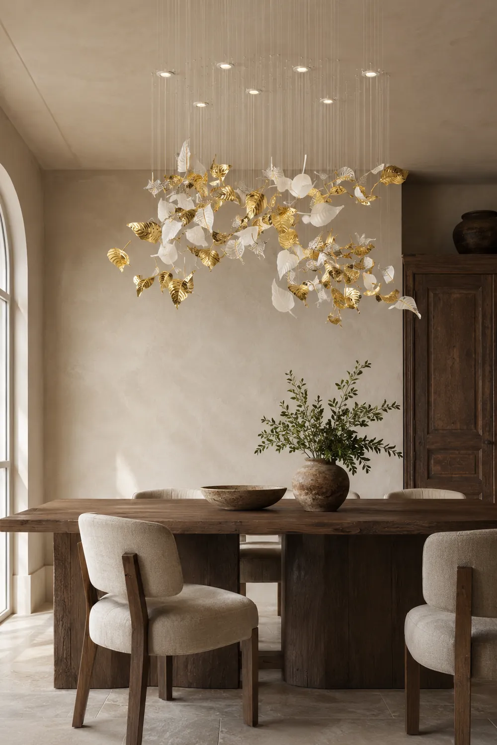 Linden Leaves Chandelier - Lumpaz