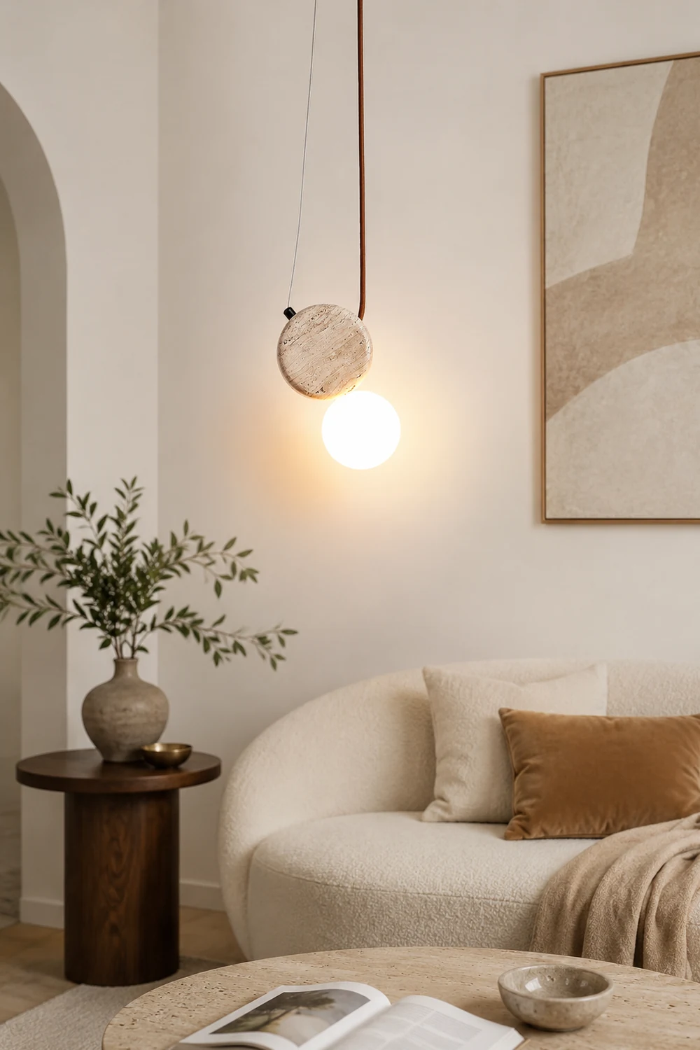 Tranquil Glow Pendant Lamp - Lumpaz