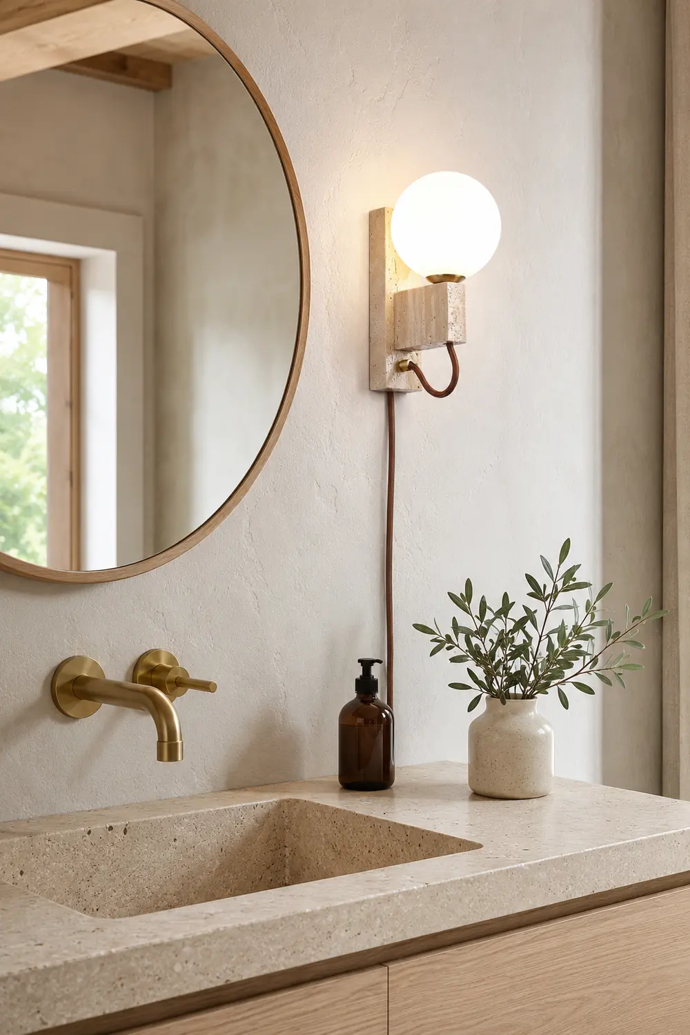 Atlas Globe Wall Sconce - Lumpaz