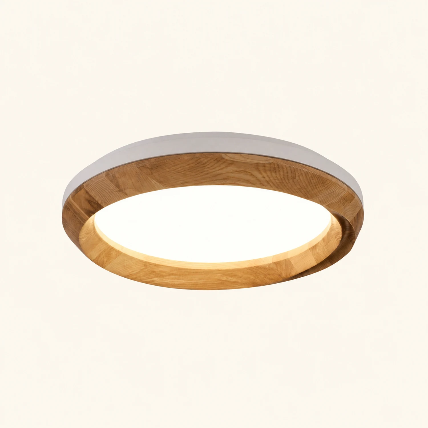 Ripple Wood Ceiling Light - Lumpaz