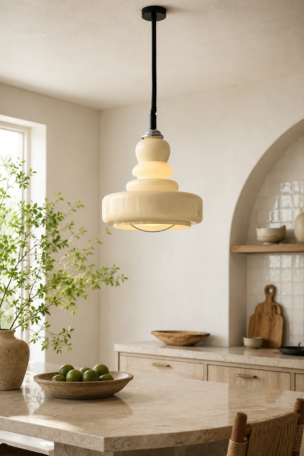 Gourd Glass Pendant Light - Lumpaz